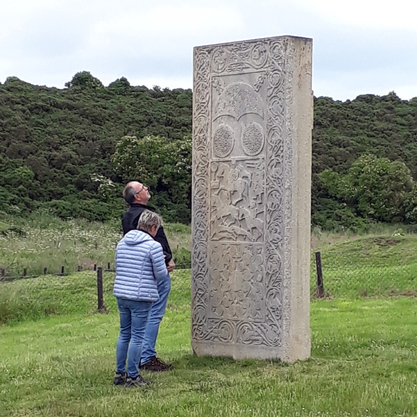 Cadbol stone - 8th century pictish stone